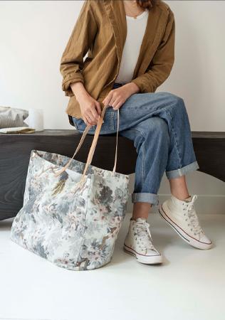 Organic cotton shopping bag Iona Josephine